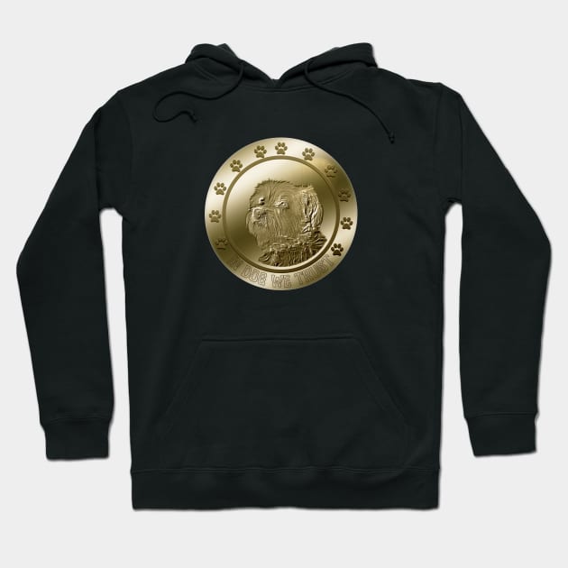 Shih Tzu Coin Crypto Funny Currency Money Hoodie by JollyMarten